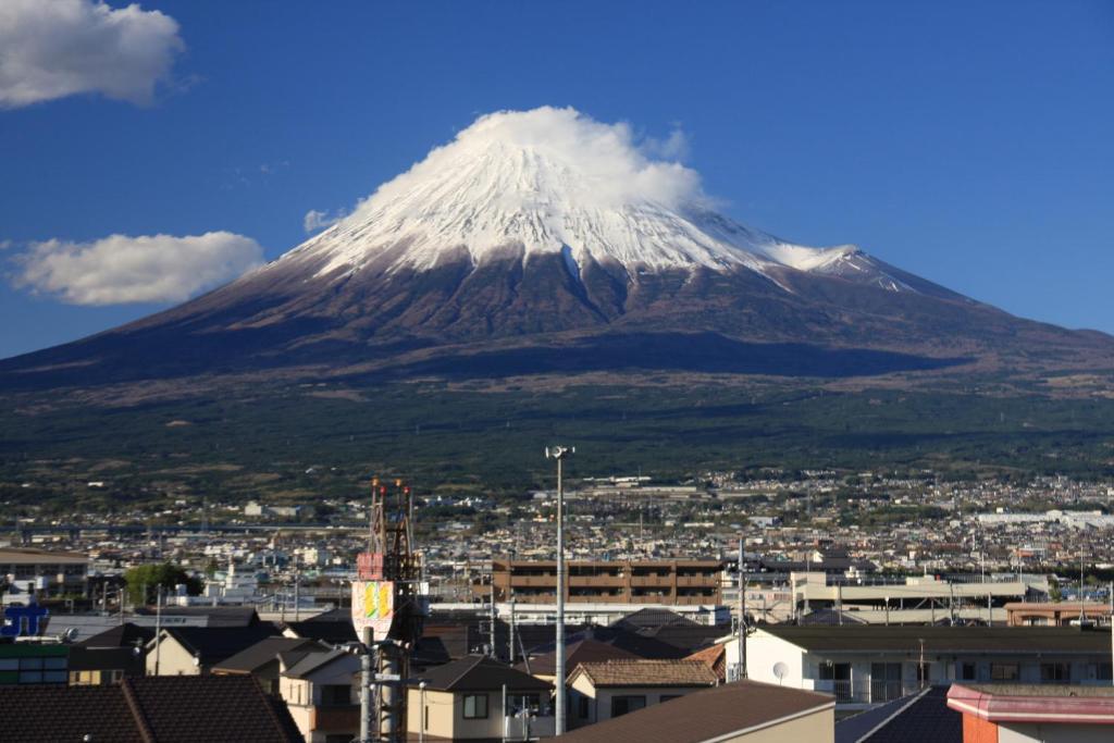 Fuji-Shi Business Hotel Furuiya Ryokan Fuji  Eksteriør bilde